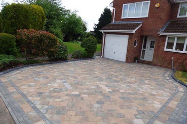 finished driveway